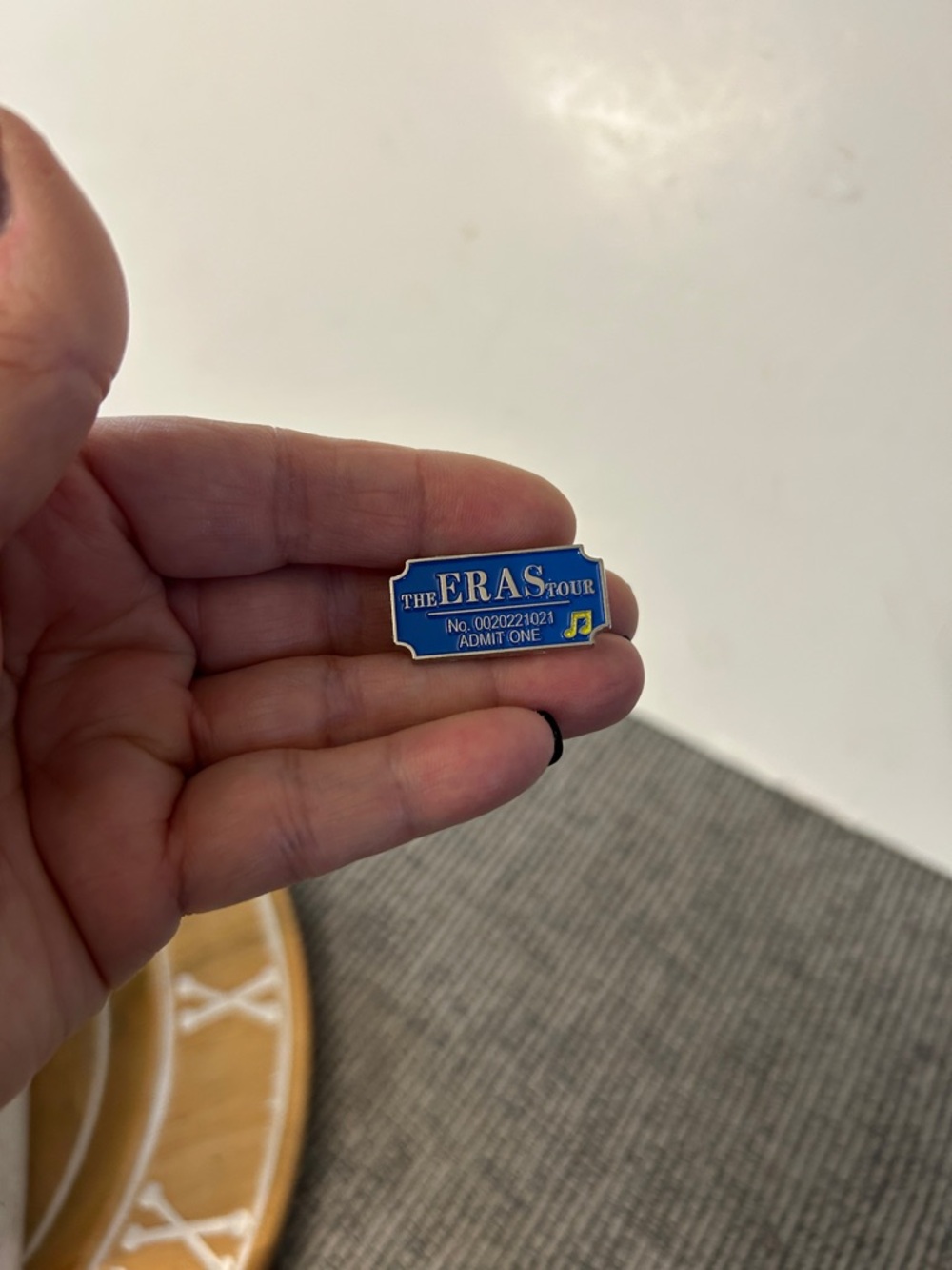 ERAS Tour Admit One Ticket Pin NEW Taylor swift fans item - Picture 3 of 4